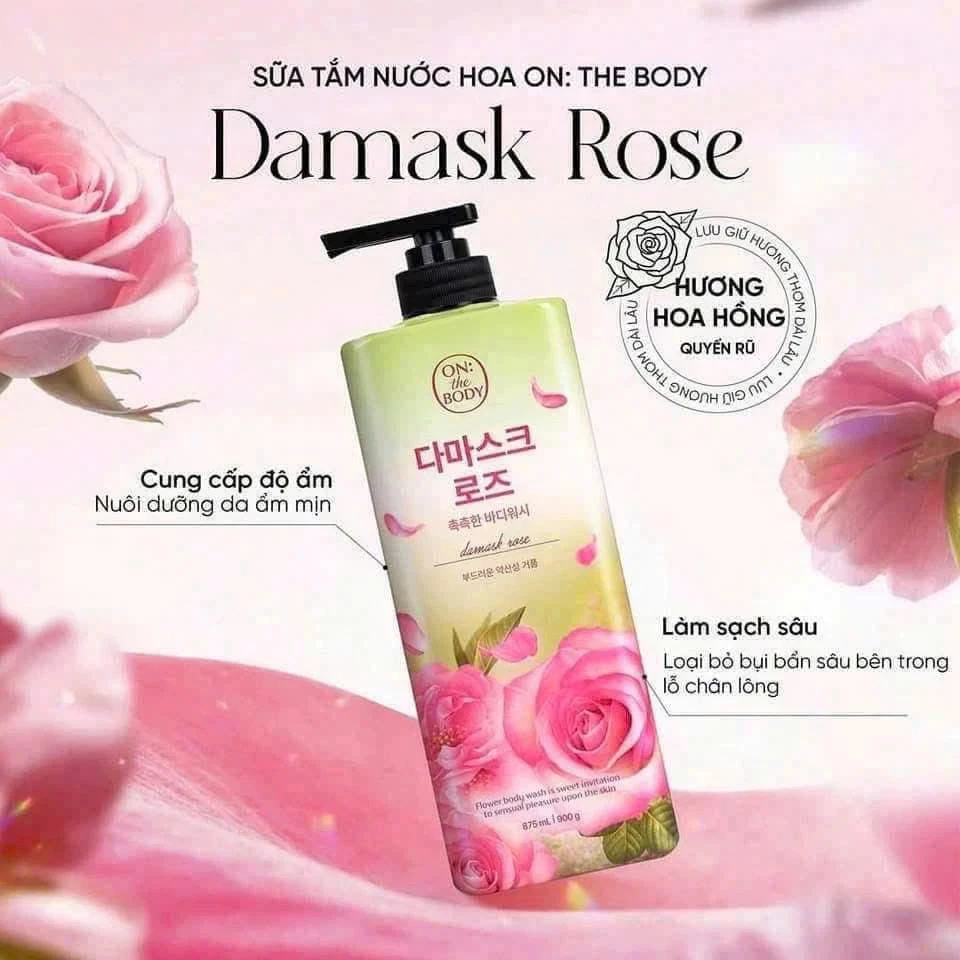 Sữa Tắm Hương Nước Hoa ON THE BODY Perfume Body Wash - Ever Queen