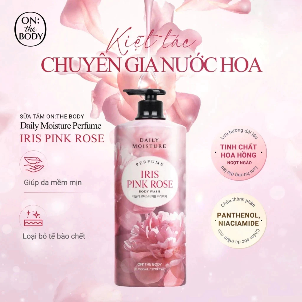 Sữa Tắm Hương Nước Hoa ON THE BODY Perfume Body Wash - Ever Queen