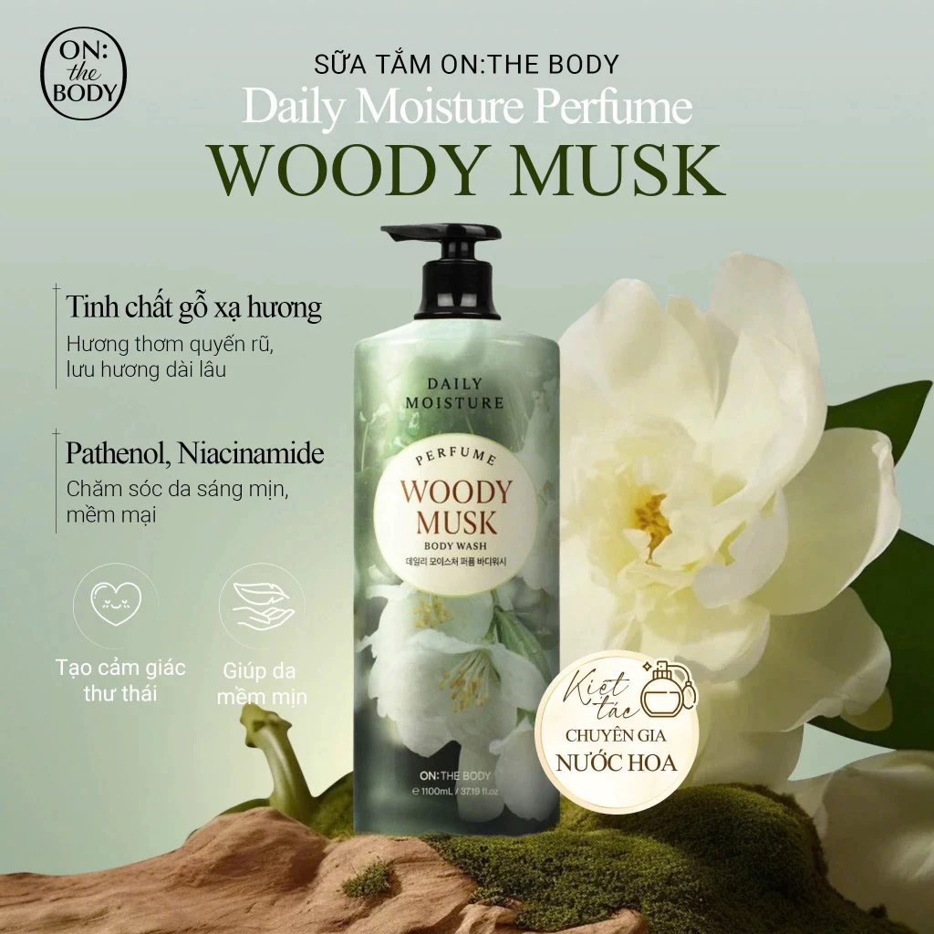 Sữa Tắm Hương Nước Hoa ON THE BODY Perfume Body Wash - Ever Queen