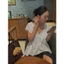 𝗠𝗮𝗿𝗶𝘀 𝗟𝗶𝗻𝗲𝗻-|Áo Linen cổ V đơn giản