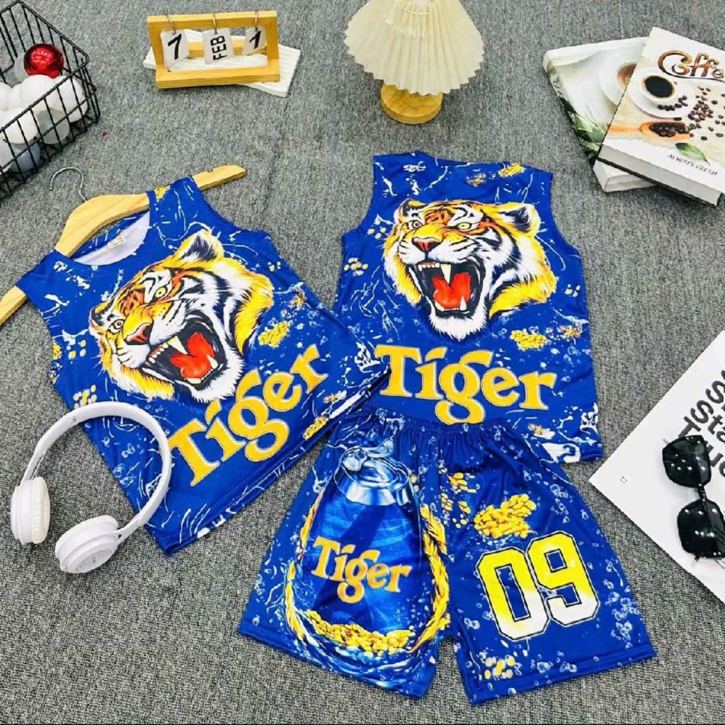 BỘ BA LỖ BÉ TRAI MÙA HÈ – THUN LẠNH MÁT MẺ – SIZE 8-40KG