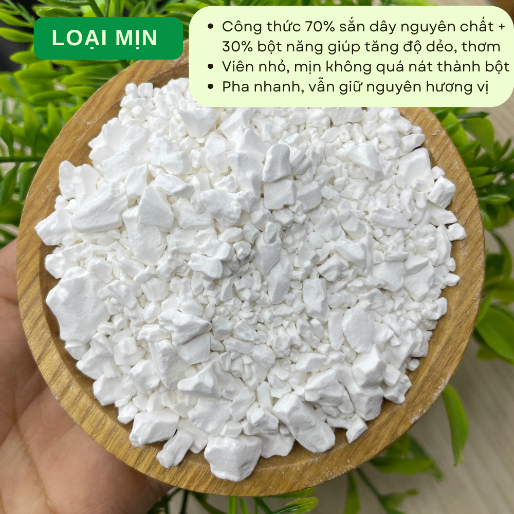 500g Bột Sắn Dây Loại 1 Đức Thiện (Khô, Sạch, Thơm) - Thanh Nhiệt, Giải Độc, Đẹp Da, Chống Lão Hóa