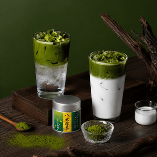 Bột Trà Matcha Yame Matcha Brand Cao Cấp Rokuchamura Thơm Hương Lá Trà Non Hũ 40g Nhật Bản M45