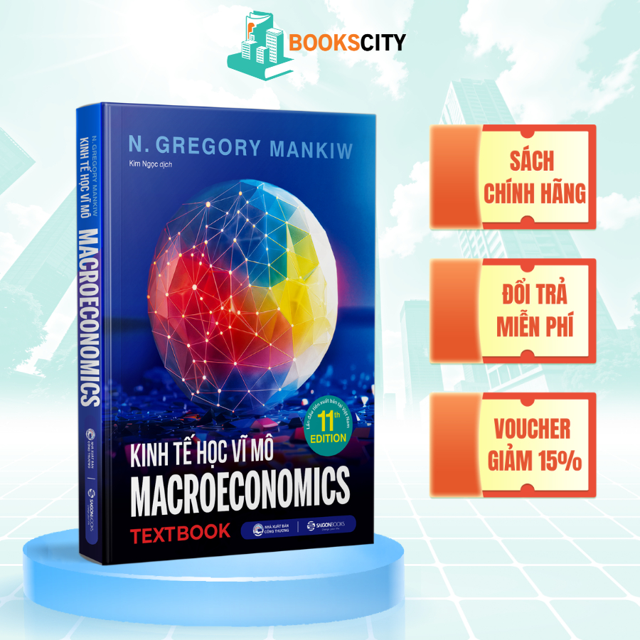 Sách – Textbook Kinh Tế Học Vĩ Mô – N. Gregory Mankiw