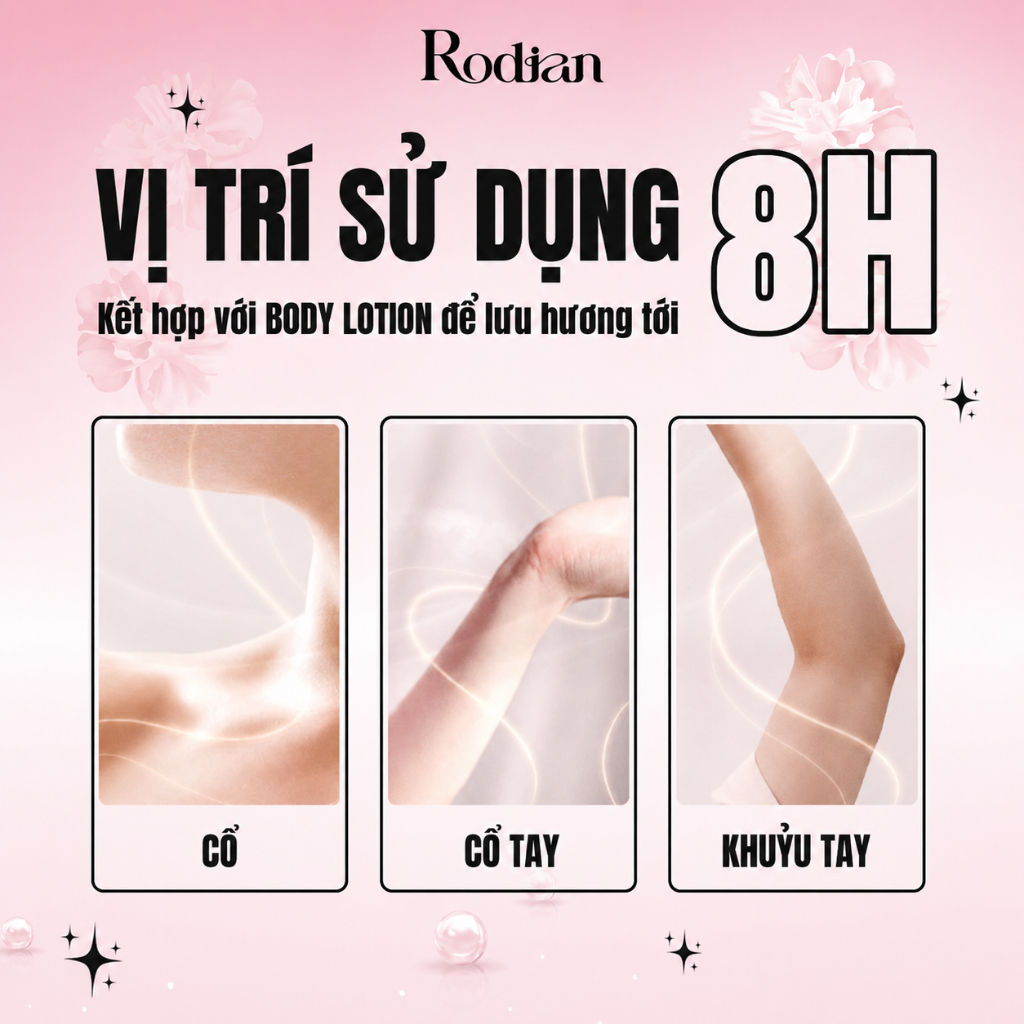 Nước Hoa Nữ Rodian Soft Day 10ml, Lưu Hương Đến 8h