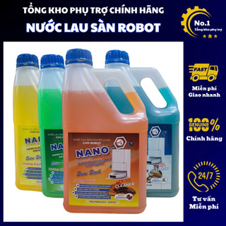 Nước lau sàn robot hút bụi lau nhà 2L - Nước lau nhà cho robot chuyên dụng NANO NPR