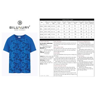 [T7_SALE 20%_HT] Áo Thun Thể Thao Nam 1APKT615 Biluxury Form Slimfit Họa Tiết Hình Học Cao Cấp Thoáng Mát Co Giãn