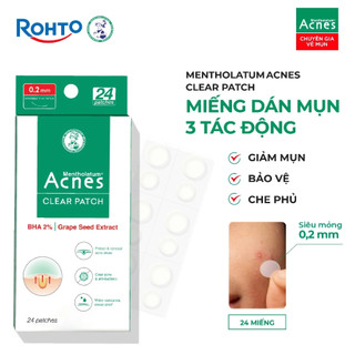 Miếng Dán Mụn Clear Patch Acnes 24 Miếng