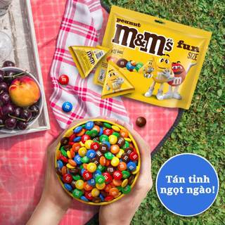 Túi Kẹo Sôcôla đậu phộng M&M's Funsize 175.5g