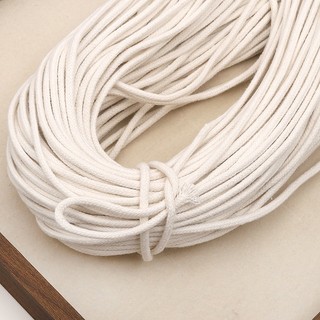 Sợi Lanh Tự Nhiên 3mm 4-10m/Túi Dùng Làm Trang Sức, Móc Chìa Khóa, Phụ Kiện Túi DIY