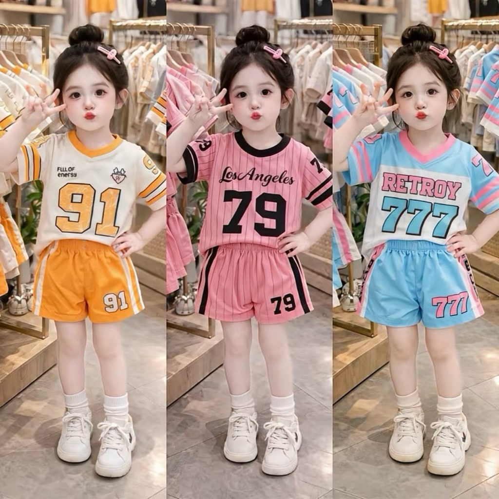 SET ĐỒ BÉ GÁI PHONG CÁCH HÀN QUỐC – MỀM MÁT, DỄ THƯƠNG