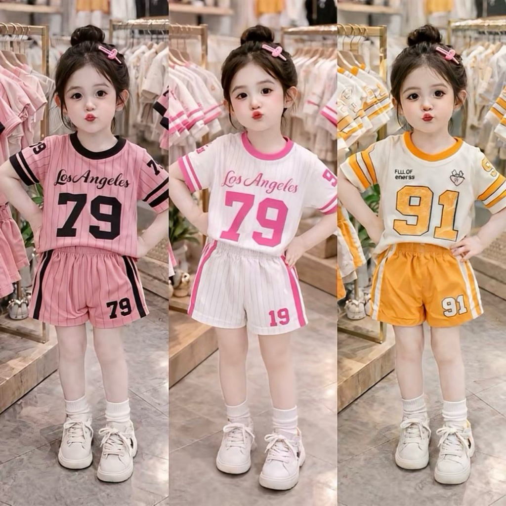 SET ĐỒ BÉ GÁI PHONG CÁCH HÀN QUỐC – MỀM MÁT, DỄ THƯƠNG
