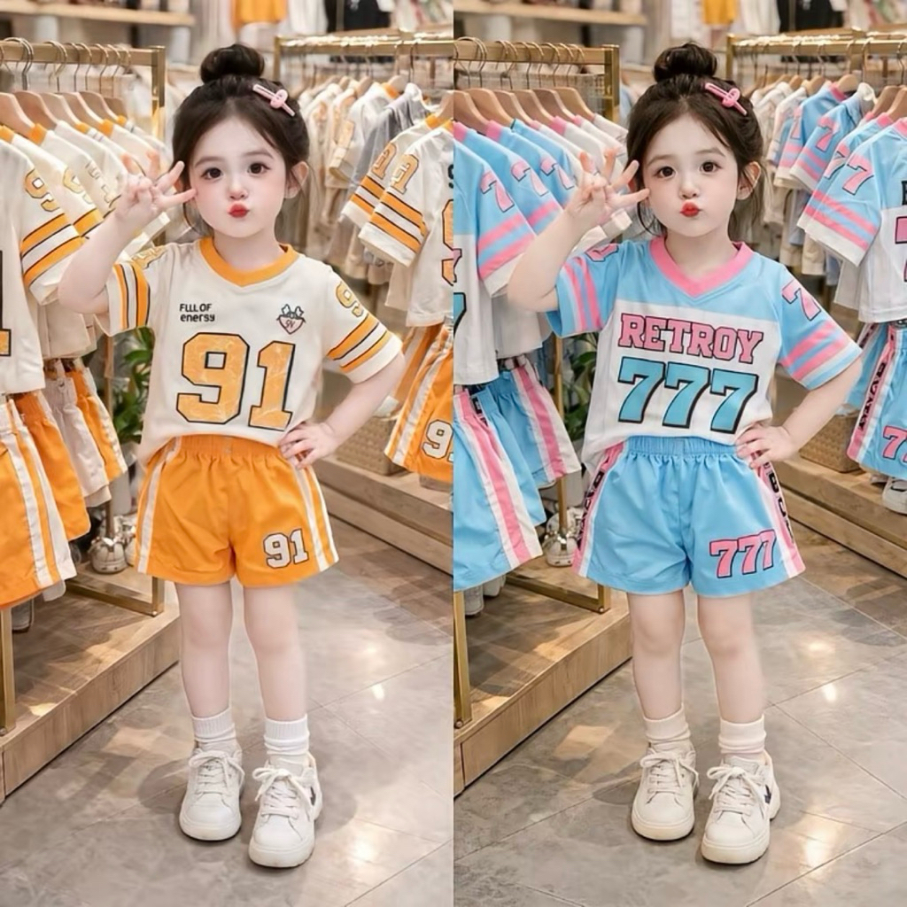 SET ĐỒ BÉ GÁI PHONG CÁCH HÀN QUỐC – MỀM MÁT, DỄ THƯƠNG
