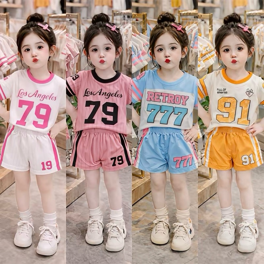SET ĐỒ BÉ GÁI PHONG CÁCH HÀN QUỐC – MỀM MÁT, DỄ THƯƠNG