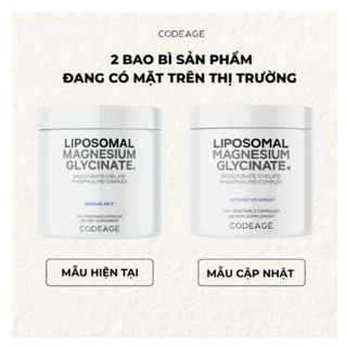 TPBVSK Viên Uống Bảo Vệ Sức Khỏe Codeage Liposomal Magnesium Glycinate, Hộp 240 Viên