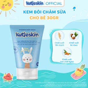 Kem chàm sữa Kutieskin 30gr Cho Bé - KAD10