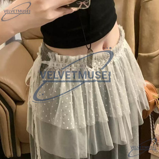 VM-Khăn Cột Quần Kiểu Dáng Balletcore Xinh Xắn, Váy Voan Ngắn Phụ Kiện Nịt Thời Trang Độc Đáo