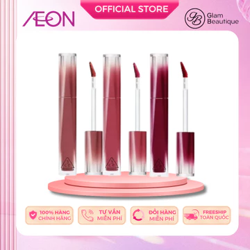 Son Bóng Dưỡng Môi Pha Lê 3CE Misty Lip Bare 4.6g (Nhiều Màu) - Glam Beautique
