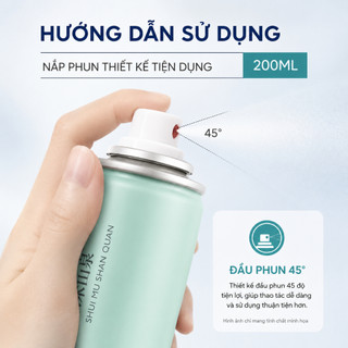 [ COMBO MUA 3 TẶNG 2 ] Dầu Gội Khô Dạng Xịt 3 Trong 1 Chăm Sóc Tóc Tiện Lợi 200ml