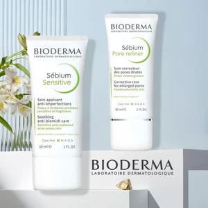Kem Dưỡng Bioderma Sebium Sensitive Chăm Sóc Da Mụn Nhạy Cảm/Sebium Pore Refiner 30ml Thu Nhỏ Lỗ Chân Lông Kiểm Soát Dầu