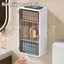 STON Tủ Nhà Tắm 3 Tầng Treo Tường Không Cần Khoan Đựng Mỹ Phẩm Đồ Vệ Sinh Kèm Hộp Giấy Không Cần Khoan Tường
