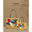 Túi Cỏ Bàng Tote Neverfull & Nón Cỏ Bàng Vẽ Tay Kim Bàng | Mộc Vân