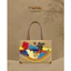 Túi Cỏ Bàng Tote Neverfull & Nón Cỏ Bàng Vẽ Tay Kim Bàng | Mộc Vân