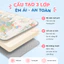 Chiếu Điều Hoà Cao Su Non Tặng Kèm Gối Cho Bé In Hình 5D Doomi Baby - HT516