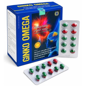 Ginkgo Omega 3 Bổ Sung Dưỡng Chất Cho Não, hoạt huyết dưỡng não viên mil tui