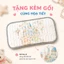 Chiếu Điều Hoà Cao Su Non Tặng Kèm Gối Cho Bé In Hình 5D Doomi Baby - HT516