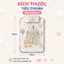 Chiếu Điều Hoà Cao Su Non Tặng Kèm Gối Cho Bé In Hình 5D Doomi Baby - HT516