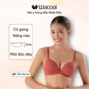 Áo lót Wacoal IIBE5481 có gọng nâng vừa mềm mại co dãn thoáng khí - IBE5481