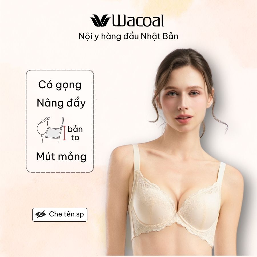 Áo lót ren Wacoal ITB4333 (có size lớn) có gọng êm nhẹ thoải mái - TB4333