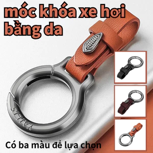 UTUONY Móc khóa xe hơi bằng da sáng tạo