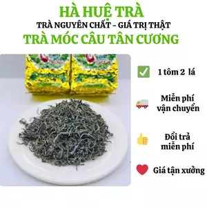 Trà Móc Câu đặc biệt Thái Nguyên hái 1 tôm, 2 lá, nước xanh, hương thơm, vị chát nhẹ, hậu ngọt sâu