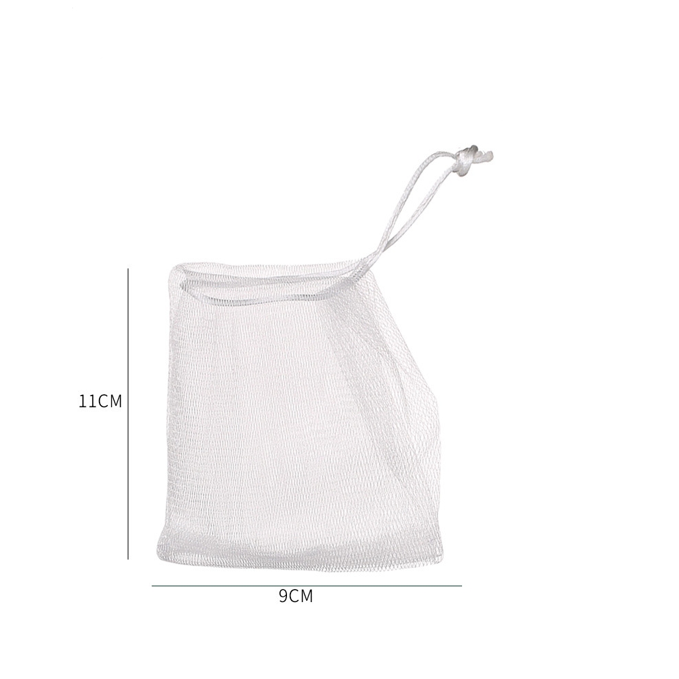 ✨Homie✨Túi Lưới Tạo Bọt Xà Phòng - Bao Lưới Đựng Xà Bông Tiện Lợi - 2 Lớp Có Dây Rút