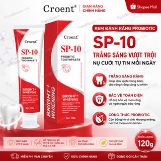 SP10 Cotelg Kem đánh răng làm trắng răng, làm sạch mạnh mẽ loại bỏ vết ố vàng bảo vệ men răng