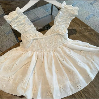 Áo Hai Dây Babydoll Chất Đũi Boi Buộc Nơ – Áo 2 Dây Tiểu Thư Vintage Hàn Quốc Siêu Xinh Sẵn SLL