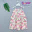 Váy tole lanh 2 dây bé gái viền màu, dây có tăng giảm 10-42kg - Đồ bộ tole Flower