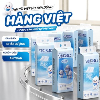 [TẶNG MIẾNG KHỬ MÙI] Giấy đa năng TopGia Melto dễ tan trong nước, mềm mịn, 1200 tờ 400 lượt rút