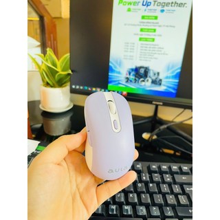 Chuột không dây Aula AM212 ( đen, tím, hồng, trắng)