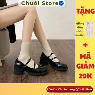 Giày lolita nữ da PU tổng hợp dệt vải đế cao su tinh tế nữ tính nhẹ nhàng ôm chân vừa vặn