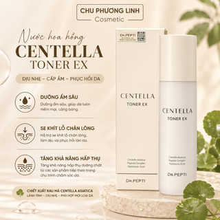 Toner Căng Bóng Dr.Pepti Centella 180ml Hàn Quốc MP1514 - Tăng Khả Năng Hấp Thụ, Dưỡng Ẩm Sâu, Giúp Da Căng Bóng