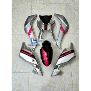 Bộ nhựa Xmen kèm tem Mclaren chắn bùn Yadea lắp xe điện xmen hàng đẹp chất lượng