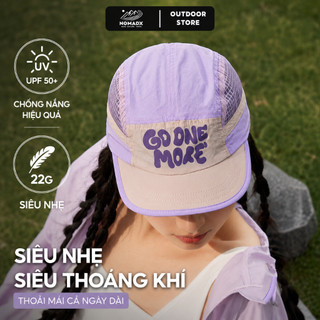 Mũ nón chạy bộ nữ nam chạy Trail 22g siêu nhẹ thoáng khí nhanh khô chống nắng UV UPF+ pickleball  tennis leo núi