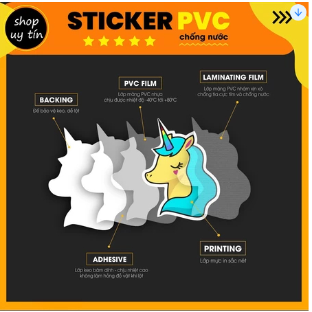 HỎA TỐC In tem nhãn giấy, sticker, decal trong, decal nhựa chống nước CÓ NHẬN SỐ LƯỢNG ÍT, hỗ trợ thiết kế theo yêu cầu