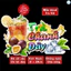 Decal TRÀ CHANH DÂY trang trí quán nước, dán tường, tủ kiếng chống nước, đã cắt bế sẵn khổ A4