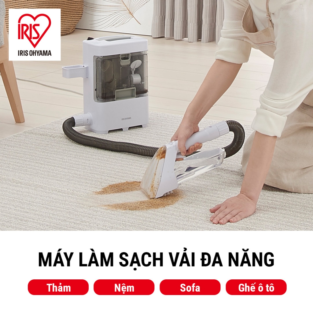 Máy Giặt Thảm Nêm Sofa  IRIS OHYAMA RNS‑300 | Máy Hút Giặt Làm Sạch Vải