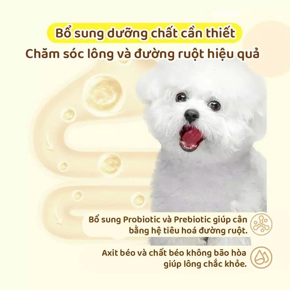 Pate Sốt Kem Cho Chó Doggyman Nhiều Vị Sánh Mịn Thơm Ngon Dễ Ăn, Hỗ Trợ Tiêu Hóa Khỏe Mạnh