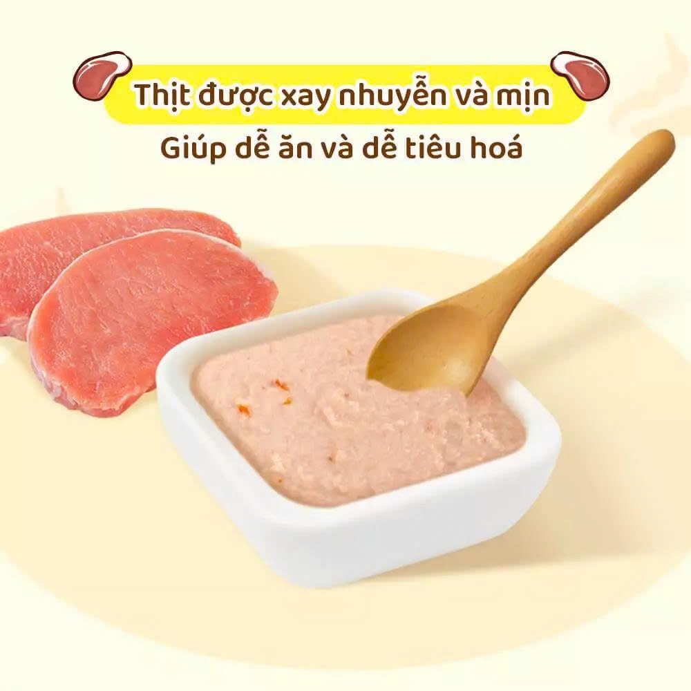Pate Sốt Kem Cho Chó Doggyman Nhiều Vị Sánh Mịn Thơm Ngon Dễ Ăn, Hỗ Trợ Tiêu Hóa Khỏe Mạnh